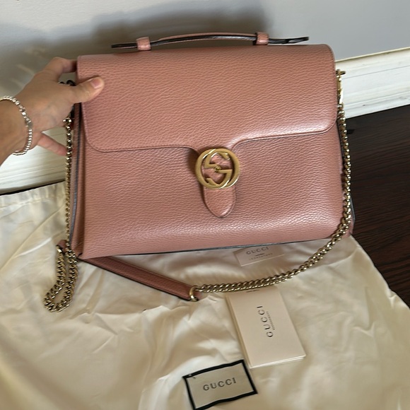 Gucci Interlocking Top Handle Bag - Picture 3 of 16